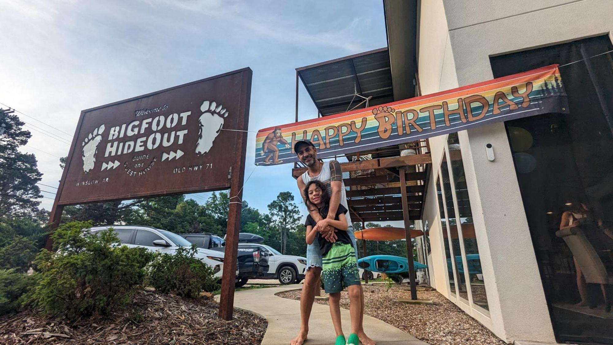 Bigfoot Hideout Hotel Winslow Exterior foto